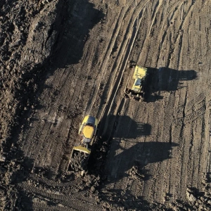  Digitalisation of large construction/earthworks project increases productivity using drones